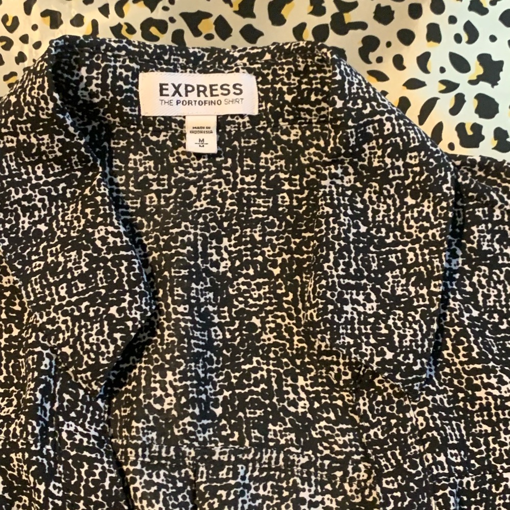 Express Monochrome Portofino Blouse